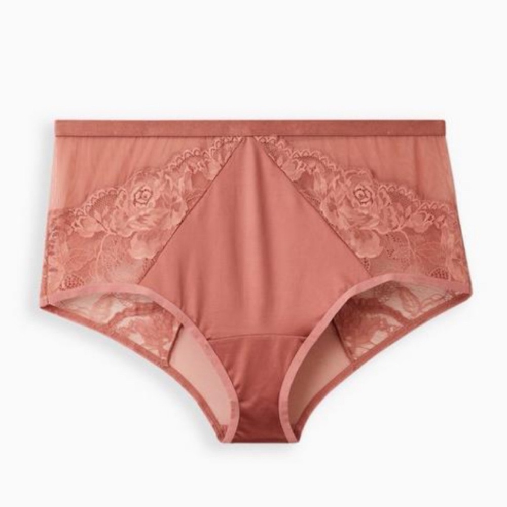 🆕 Shine And Lace High-Rise Cheeky Panty 1 1X 14 16 NWT Torrid New!